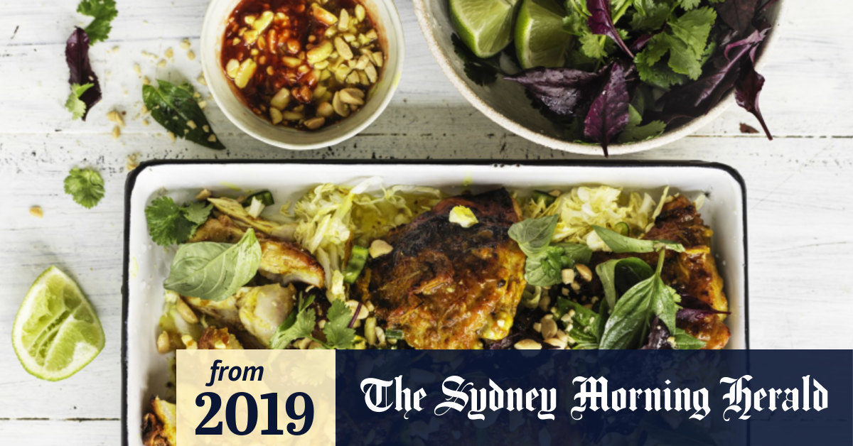 Karen Martini's roasted lemongrass and turmeric chicken